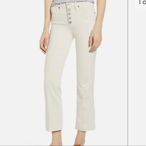 Lucky Brand Bridgette crop mini boot jeans